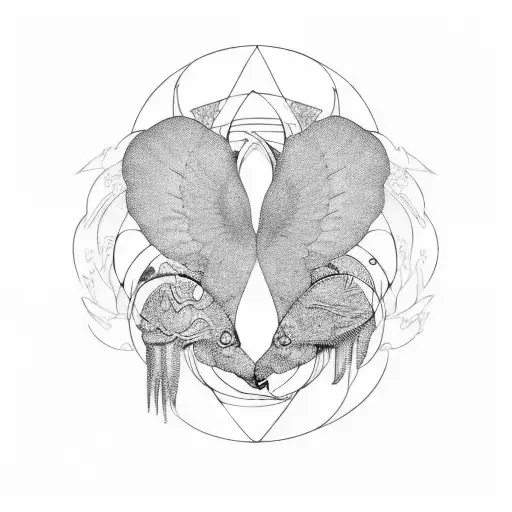 Eros and Psyche  tattoo design idea