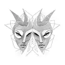 Eros and Psyche  tattoo design idea