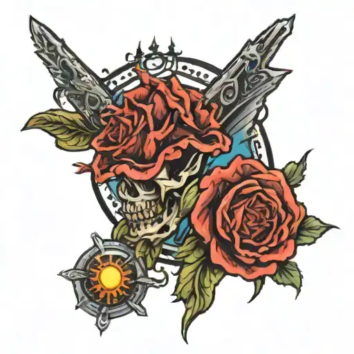 black ops 2 zombies tattoo design idea