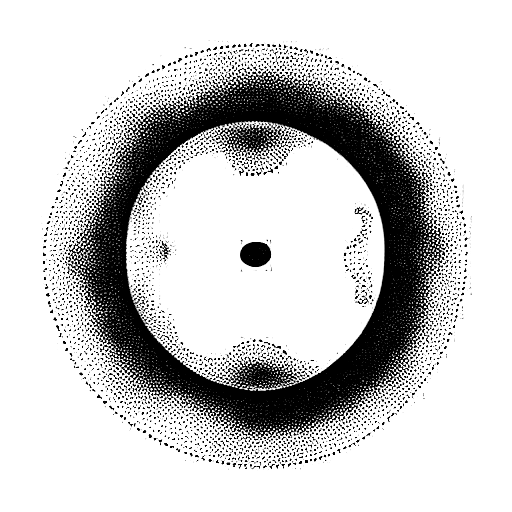 the sun made out of musical notes setting over the ocean tattoo design idea