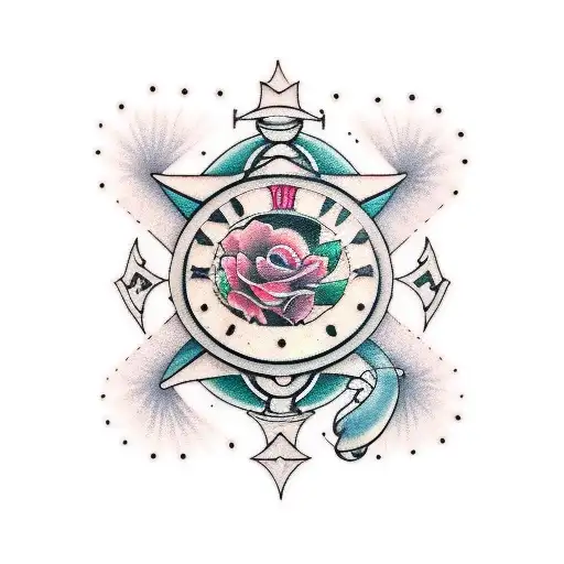 leticia, aquariana,  e intensa  tattoo design idea