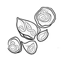A cocoa fruit tattoo design idea