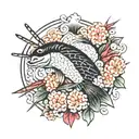 sushi tattoo design idea