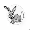  Lola Bunny tattoo design idea