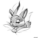  Lola Bunny tattoo design idea