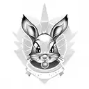  Lola Bunny tattoo design idea
