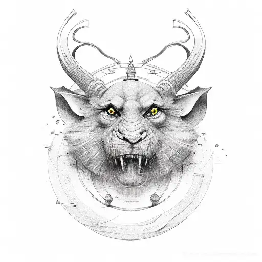 Noah's ark tattoo design idea