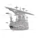 Noah's ark tattoo design idea