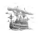 Noah's ark tattoo design idea