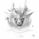 Noah ark tattoo design idea