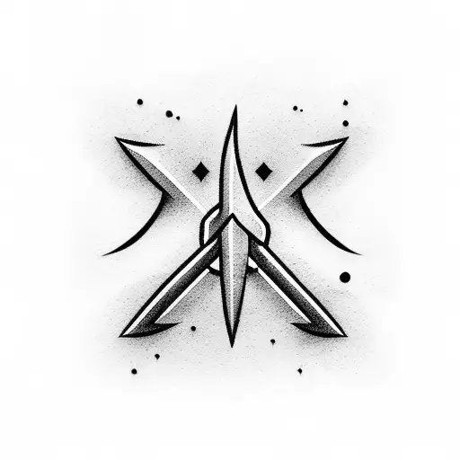 Minato Kunai tattoo design idea