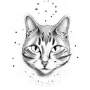 cats named Olaf and daisy tattoo design idea