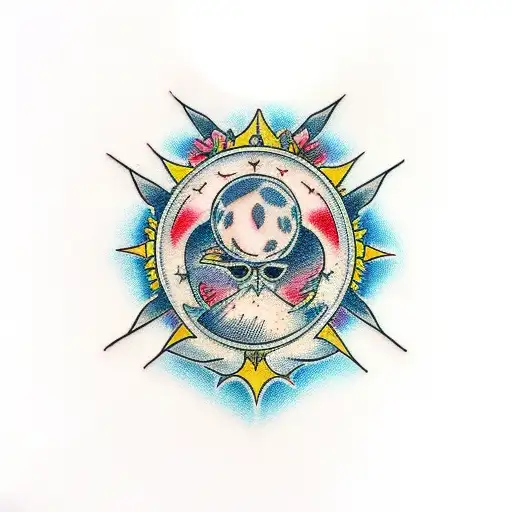 alba name tattoo design idea