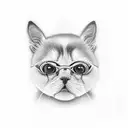 dad with his son in tattoo design idea