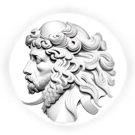 Marcus Aurelius tattoo design idea