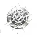 Incorporate elements of motocross and handball in a Japanese inspired sleeve tattoo tattoo design idea
