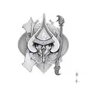 Ace of Spades tattoo design idea