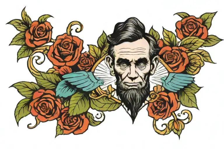 Lincoln tattoo design idea