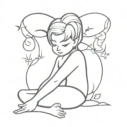 Naughty Molly tattoo design idea