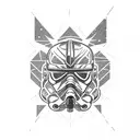 star wars sabre lazer tattoo design idea