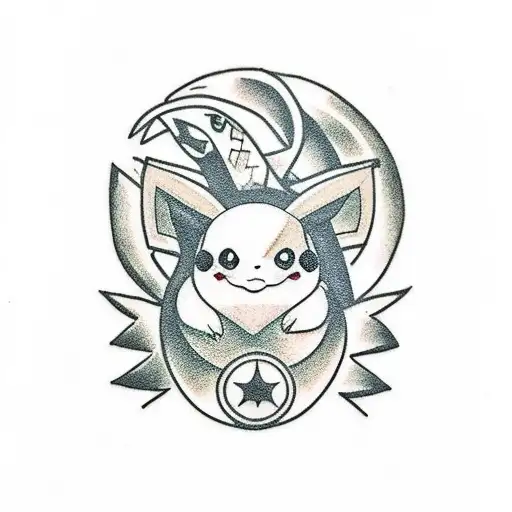 Pokemon tattoo design idea