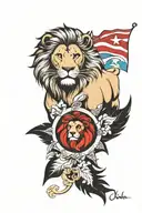 Cuba,che’s signature,Ece,Adana,Bella,a Lion,Canada tattoo design idea