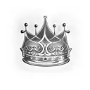 King's Crown tattoo design idea