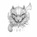 Ace card tattoo design idea