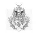 Ace card tattoo design idea