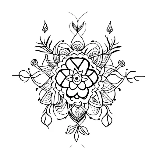 shraddha shanti saboori tattoo design idea
