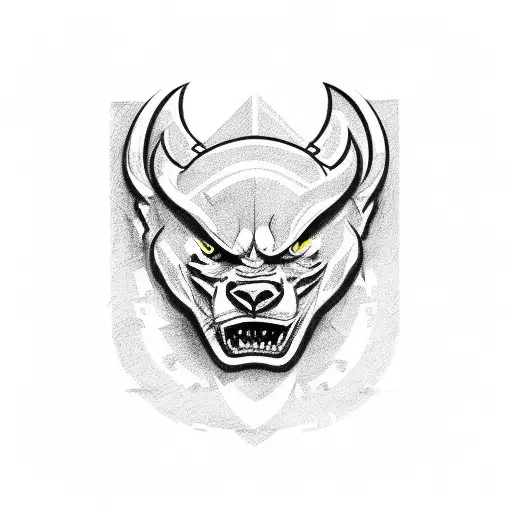 Michigan wolverines  tattoo design idea