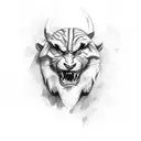 Michigan wolverines  tattoo design idea