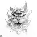 BTS tattoo design idea