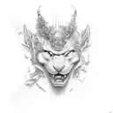 BTS tattoo design idea