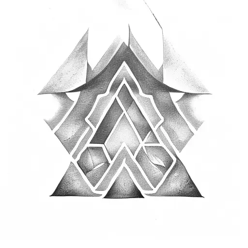 triforce tattoo design idea