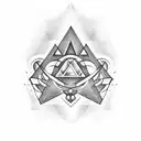 triforce tattoo design idea