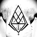 Zelda Triforce tattoo design idea
