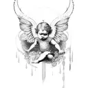 cherub  tattoo design idea