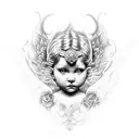 cherub  tattoo design idea