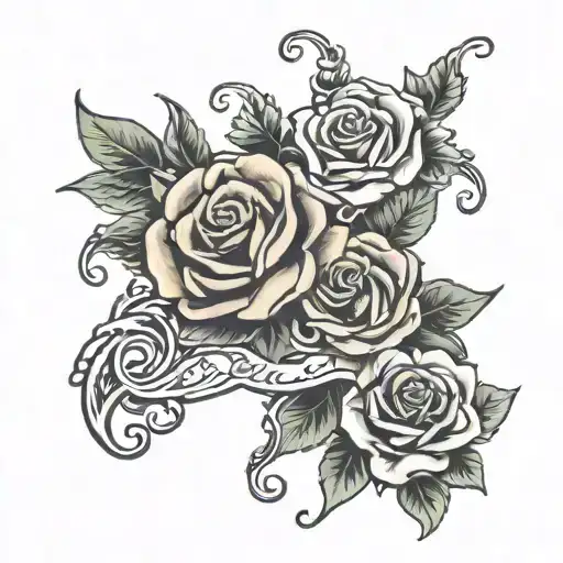 blink 182 lyrics intertwined tattoo design idea