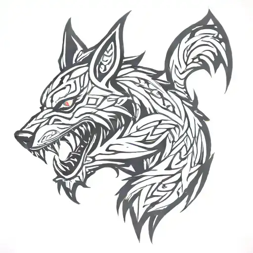 kindred league of legends tattoo design idea