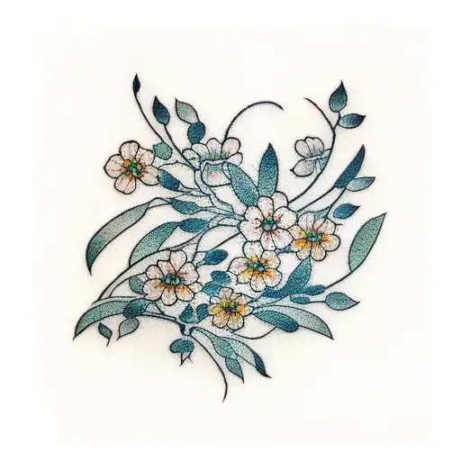 Olive Branch tattoo design idea