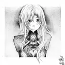 asuka Langley  tattoo design idea