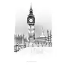 Big Ben  tattoo design idea