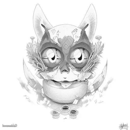 oyasumi punpun tattoo design idea
