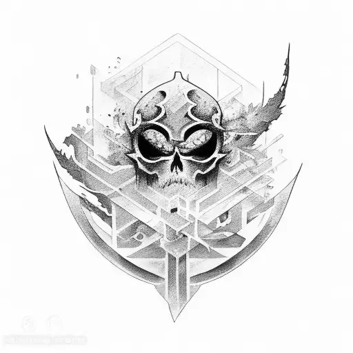 corvo com olho Sharingan  tattoo design idea