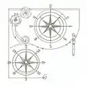 compass with a discreet element representing Zoro's sense of direction in One Piece such as his earrings, saber... tattoo design idea