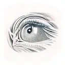 Double helix tattoo design idea