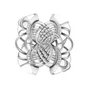 Double helix tattoo design idea