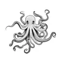 Octopus tattoo design idea